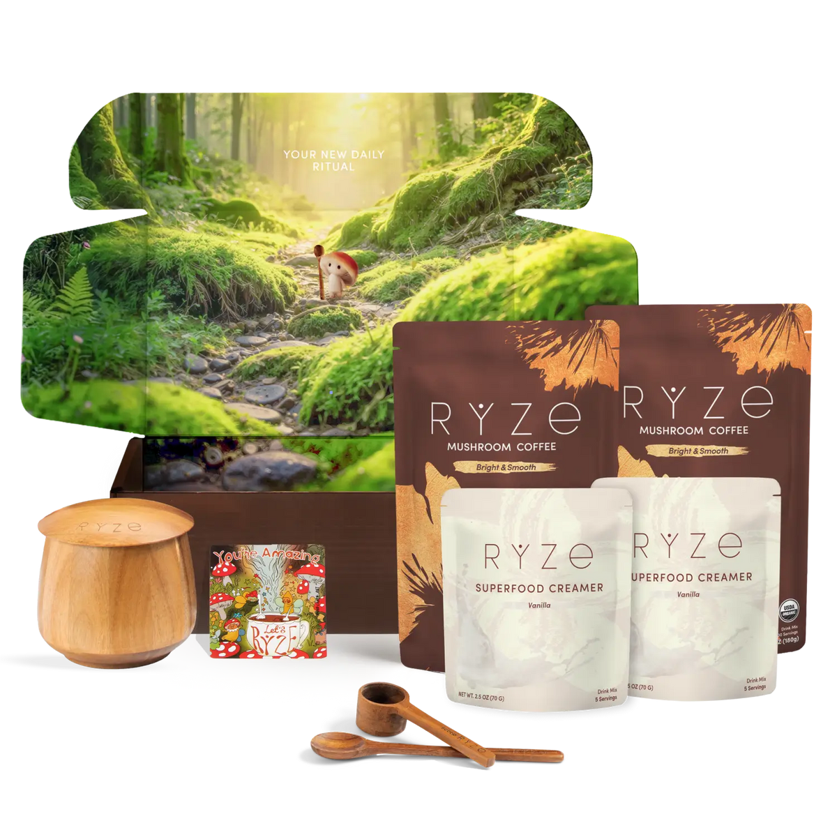 Mushroom Coffee Ritual Set (6 Month Plan)